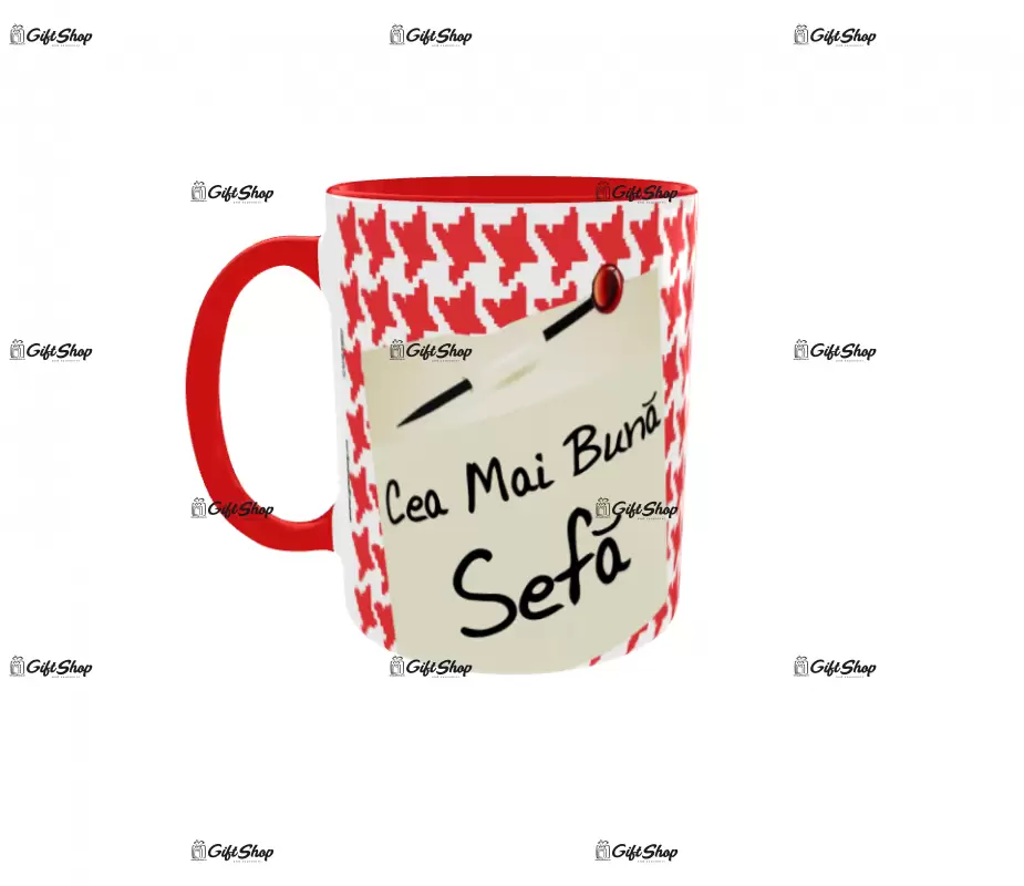 Cea mai buna sefa, cana ceramica, 330ml, cgs1087b